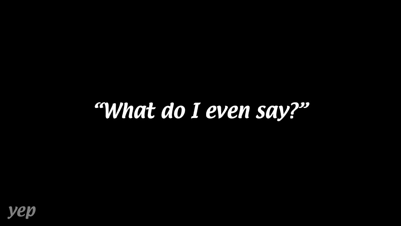 Я прятался за сценариями.