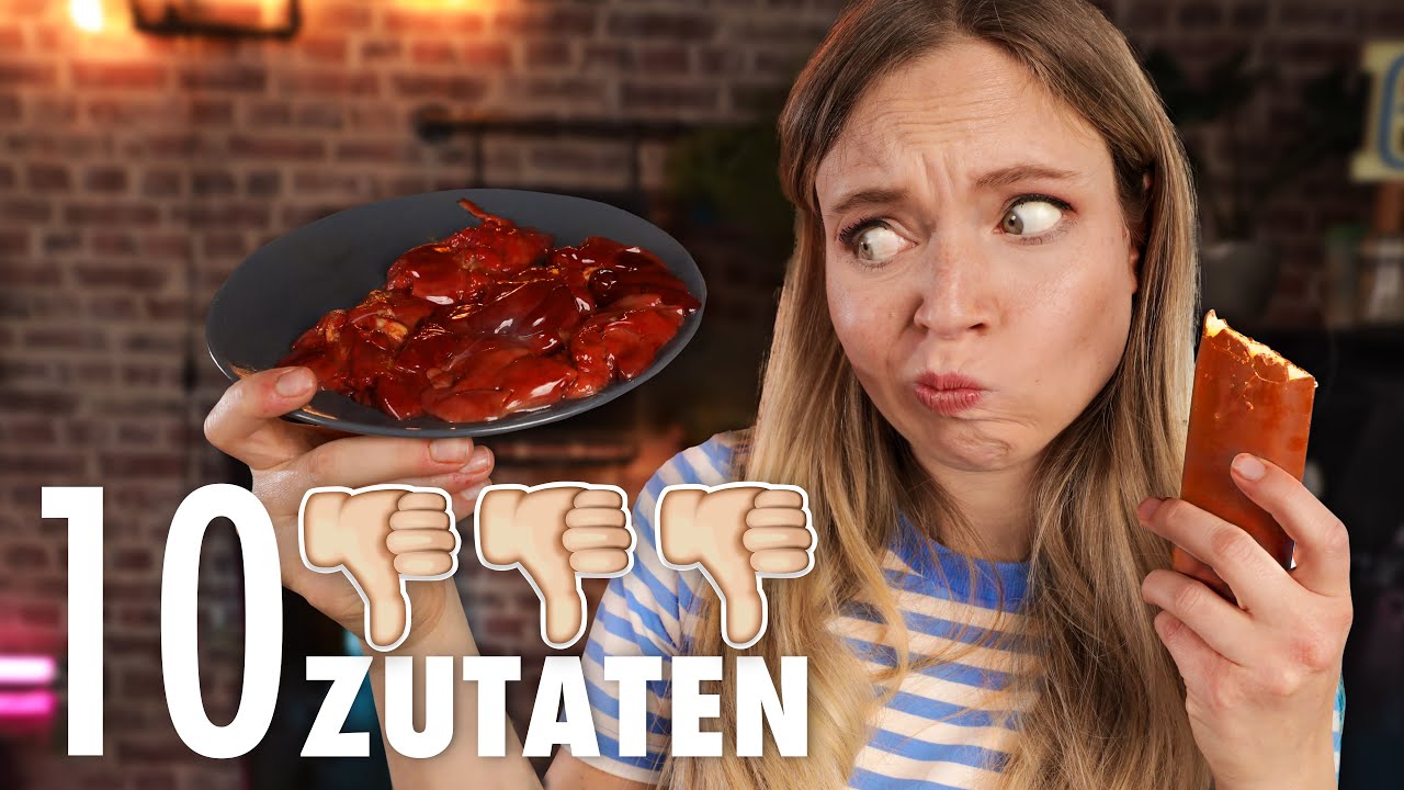 10 Zutaten Challenge mit unbeliebten Zutaten