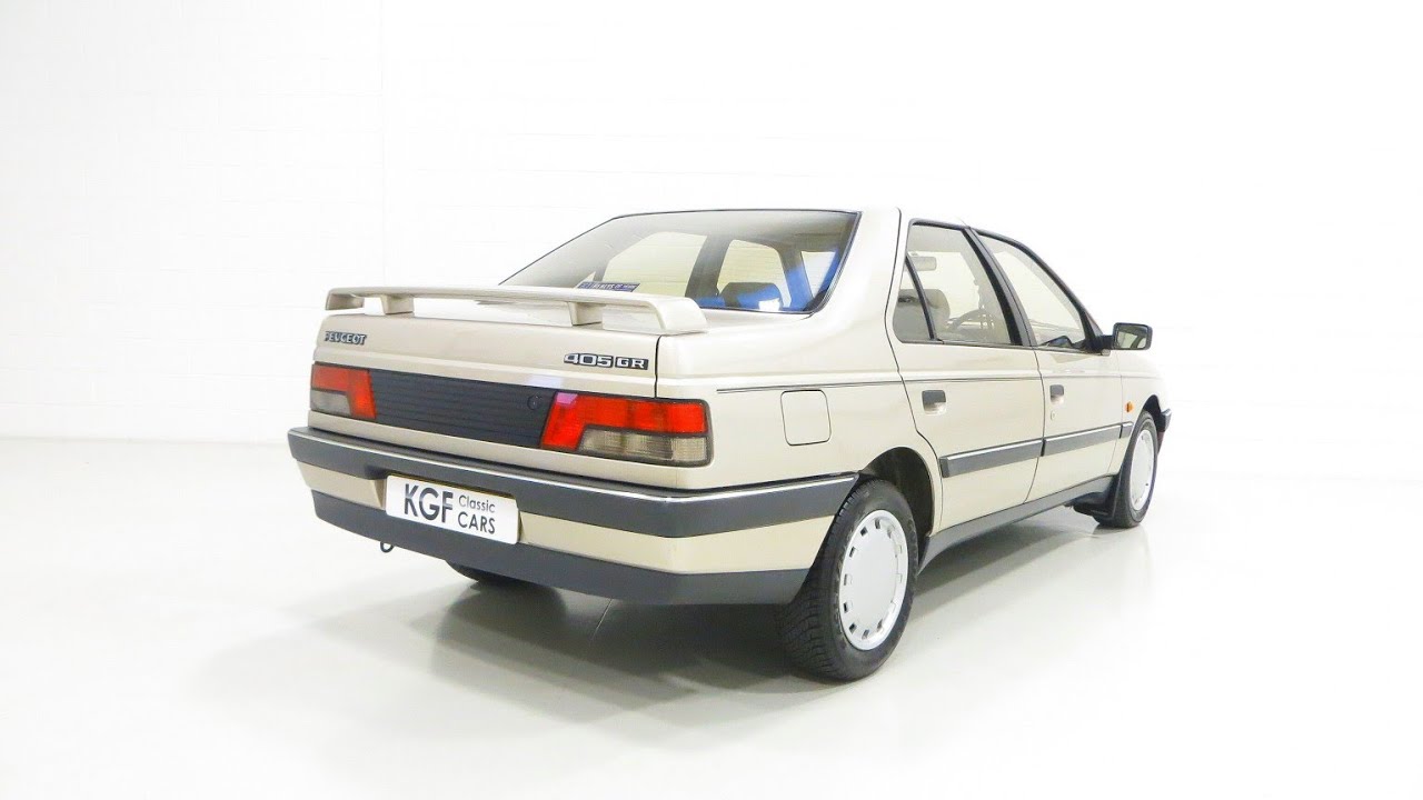 Peugeot 405: Show Exterior and Interior of Peugeot 405 GR