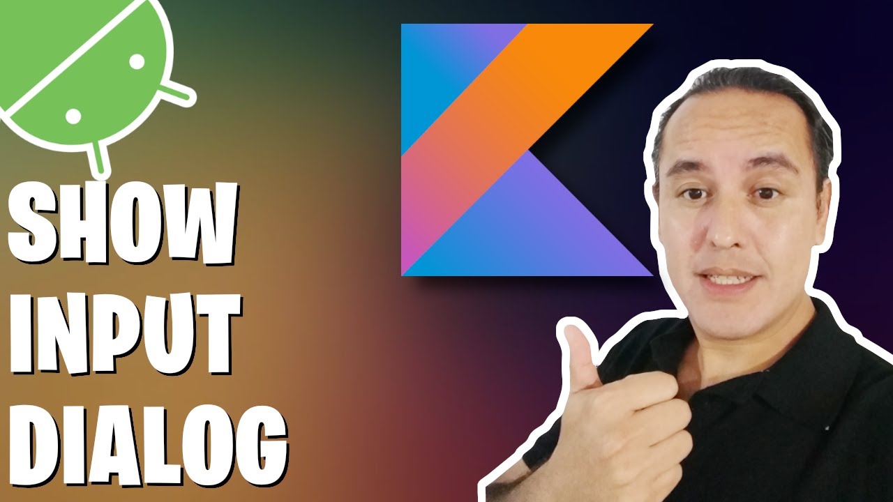 Ingresar datos de forma gráfica con showInputDialog (Curso de Kotlin desde cero [26])👈👈👈