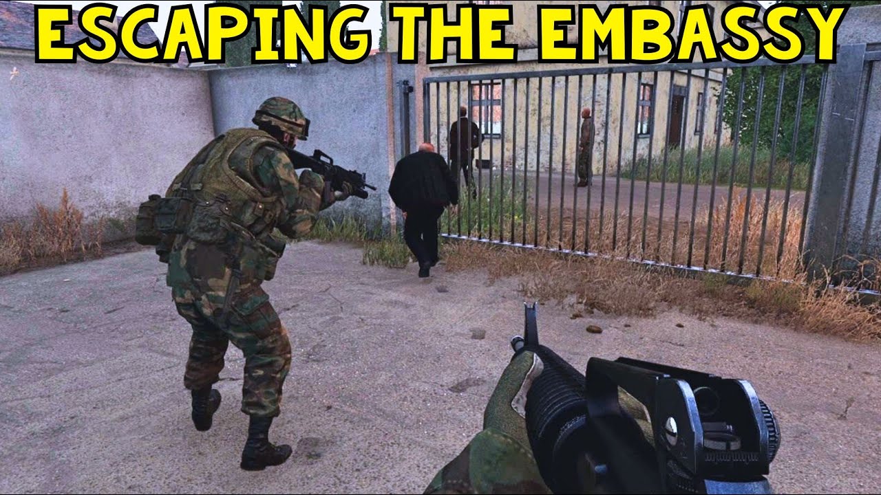 Escaping the Embassy | ARMA 3