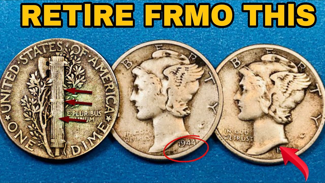1944 Mercury Dimes Worth Money &ndash; Rare Silver Coins Collectors Want!&rdquo;