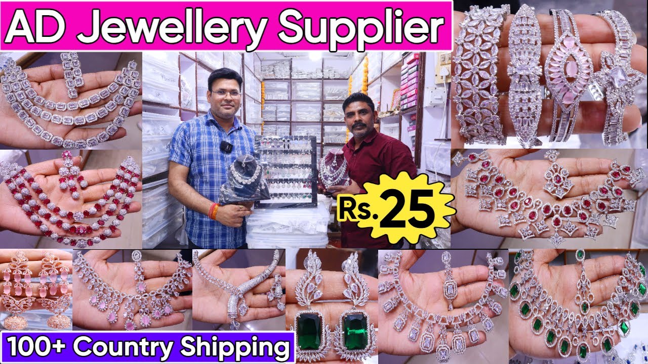 Premium Quality AD Jewellery Collection 2025 | Exclusive Designer Celebrity AD Jewellery Designs