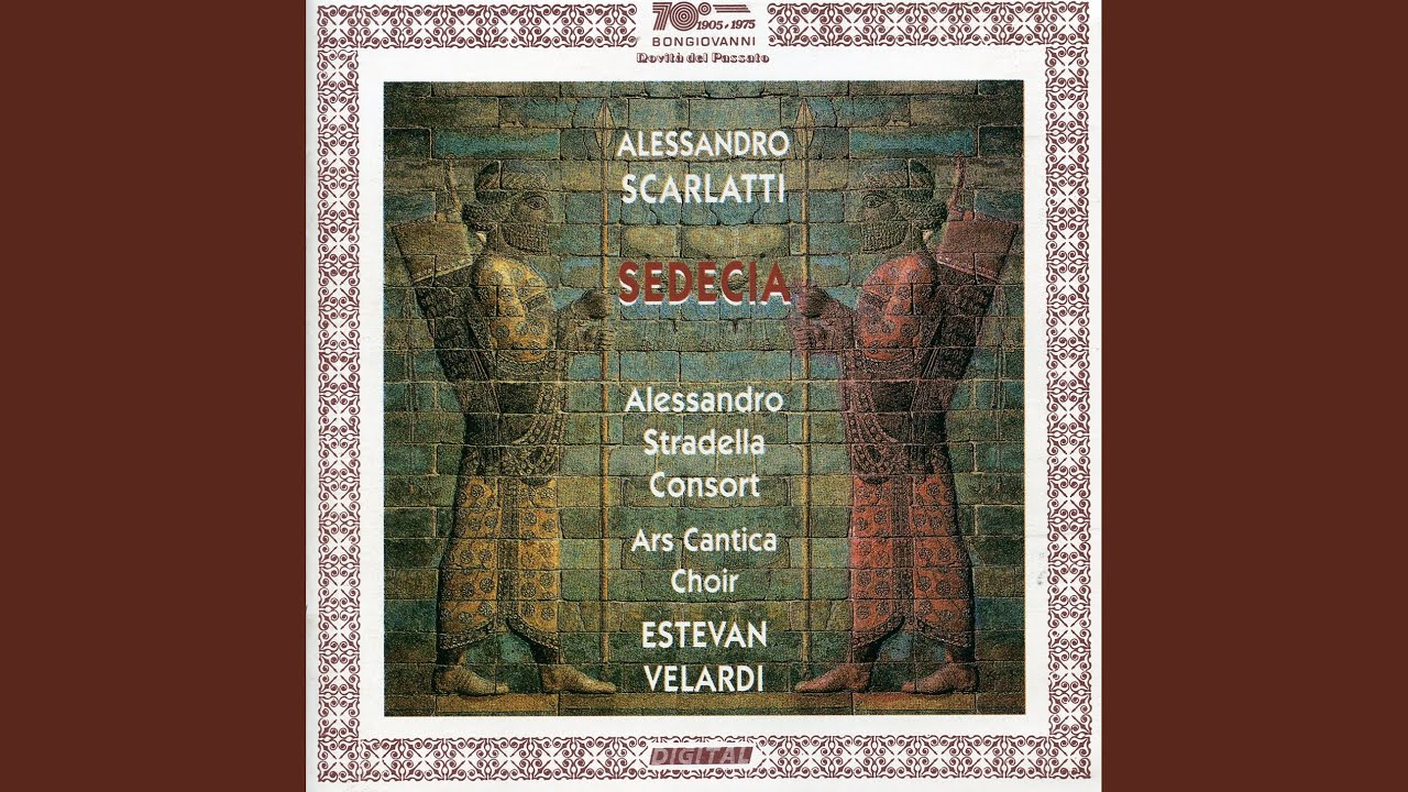 Il Sedecia, re di Gerusalemme, Pt. 1: Part I: Allegro