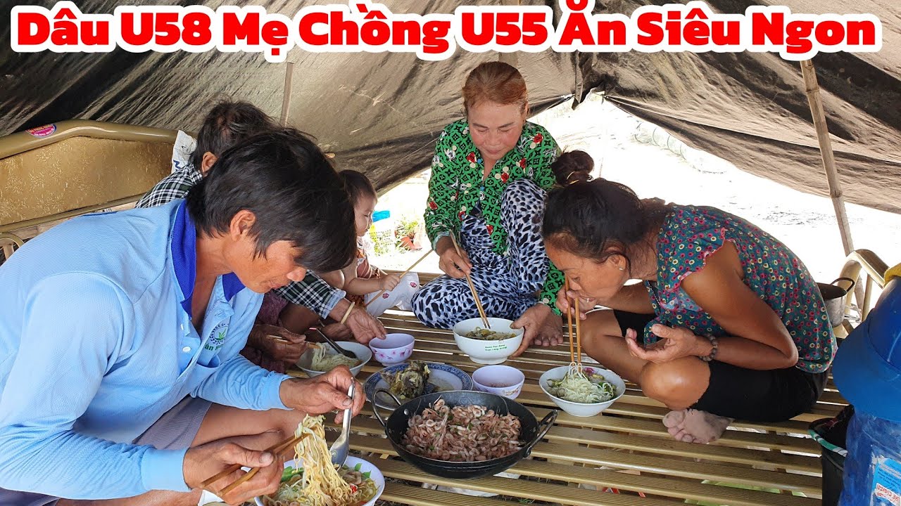 Phát hiện.Dâu U58 Mẹ Chồng U55 Ăn Thịnh Dọn Siêu Ngon 