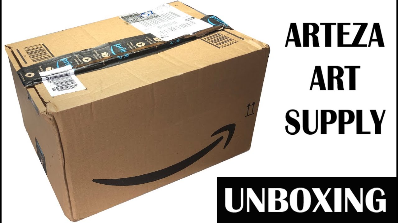 Arteza Sent Me Some Art Supplies - Unboxing and Trying out the Products