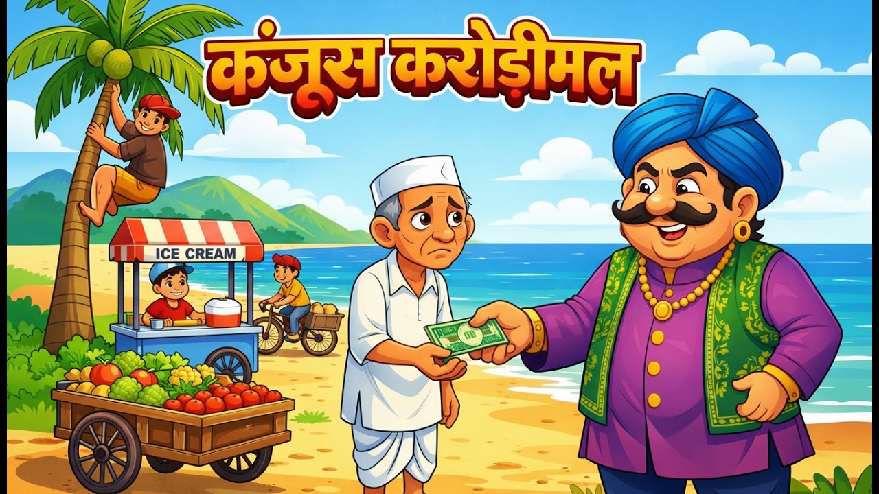 चतुर करोड़ीमल |  Hindi Moral Story | kahani |bed time story | Hindi kahani story | कहानी