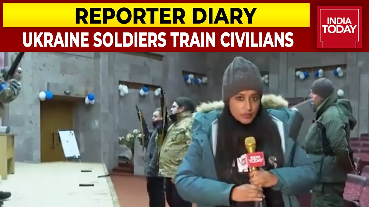 Ukraine Soldiers Train Civilians To Use Guns To Fight Russia | Reporter Diary