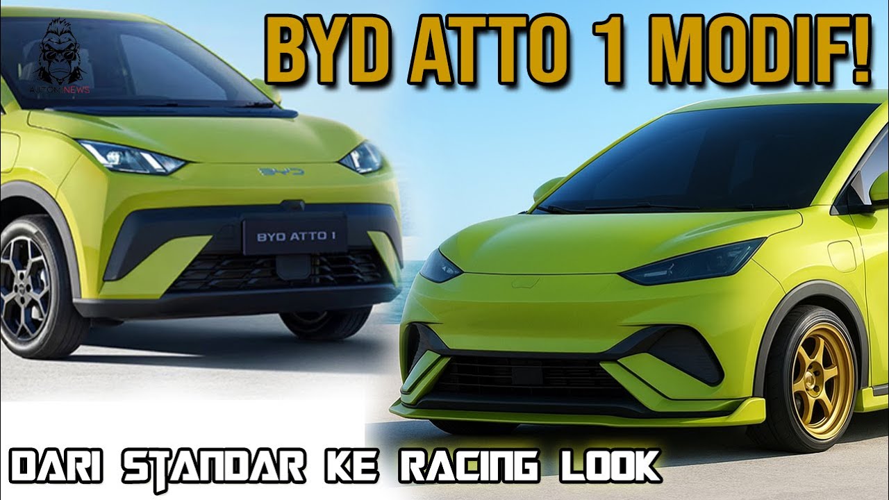 BYD Atto 1 Modifikasi | Dari Standar ke Racing Look Simpel & Manis