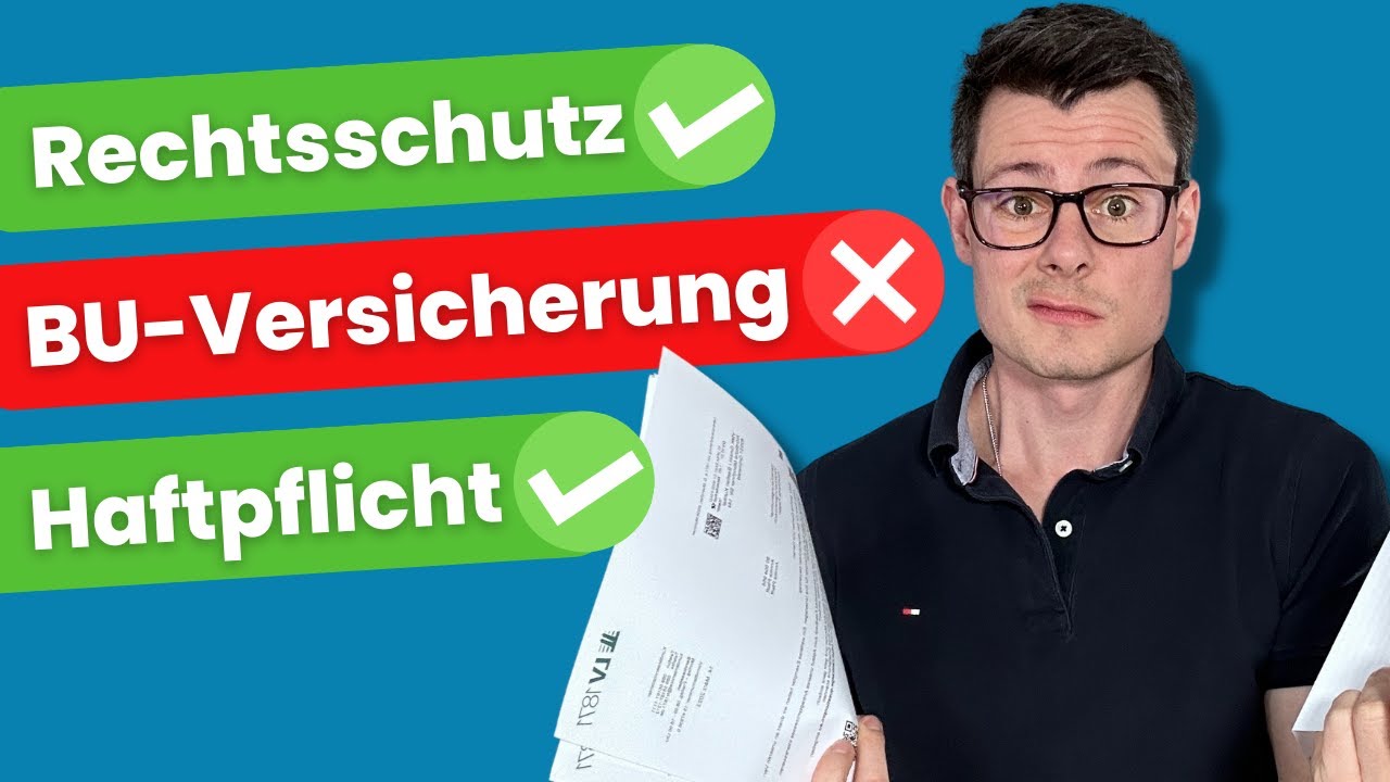 Welche Versicherungen braucht man wirklich? (2026)