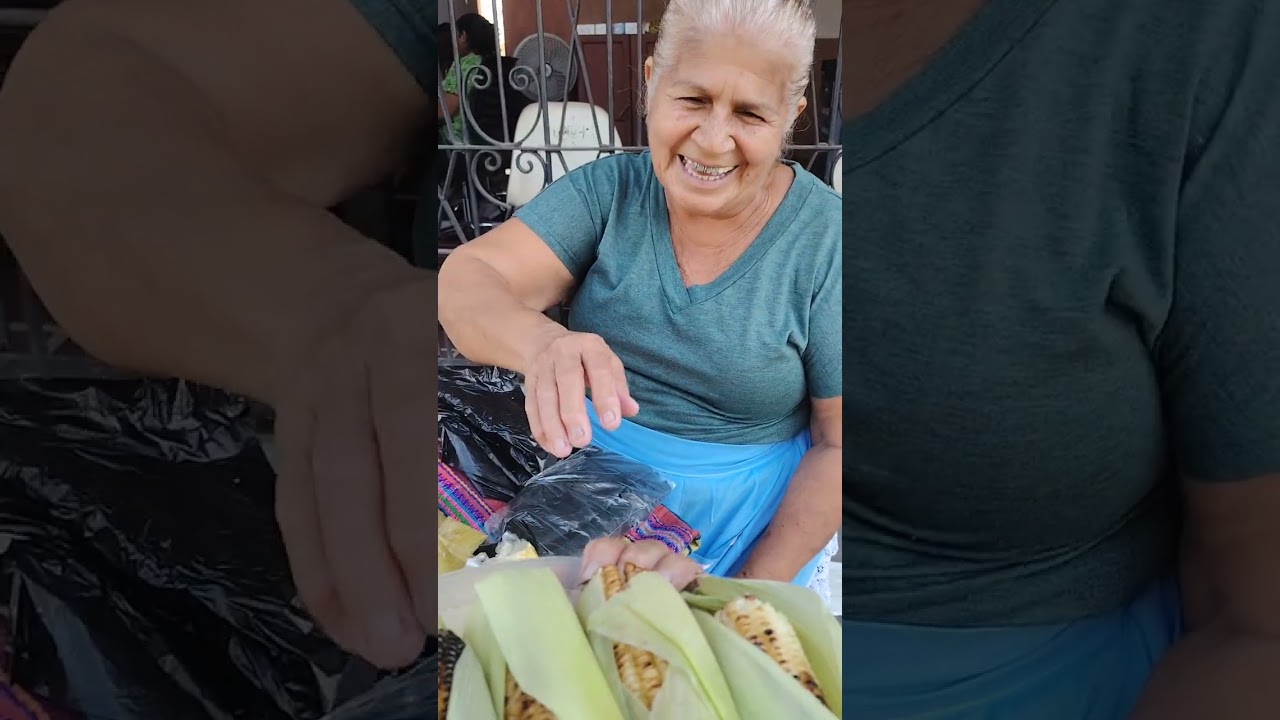 Regalando Elotes Asados 