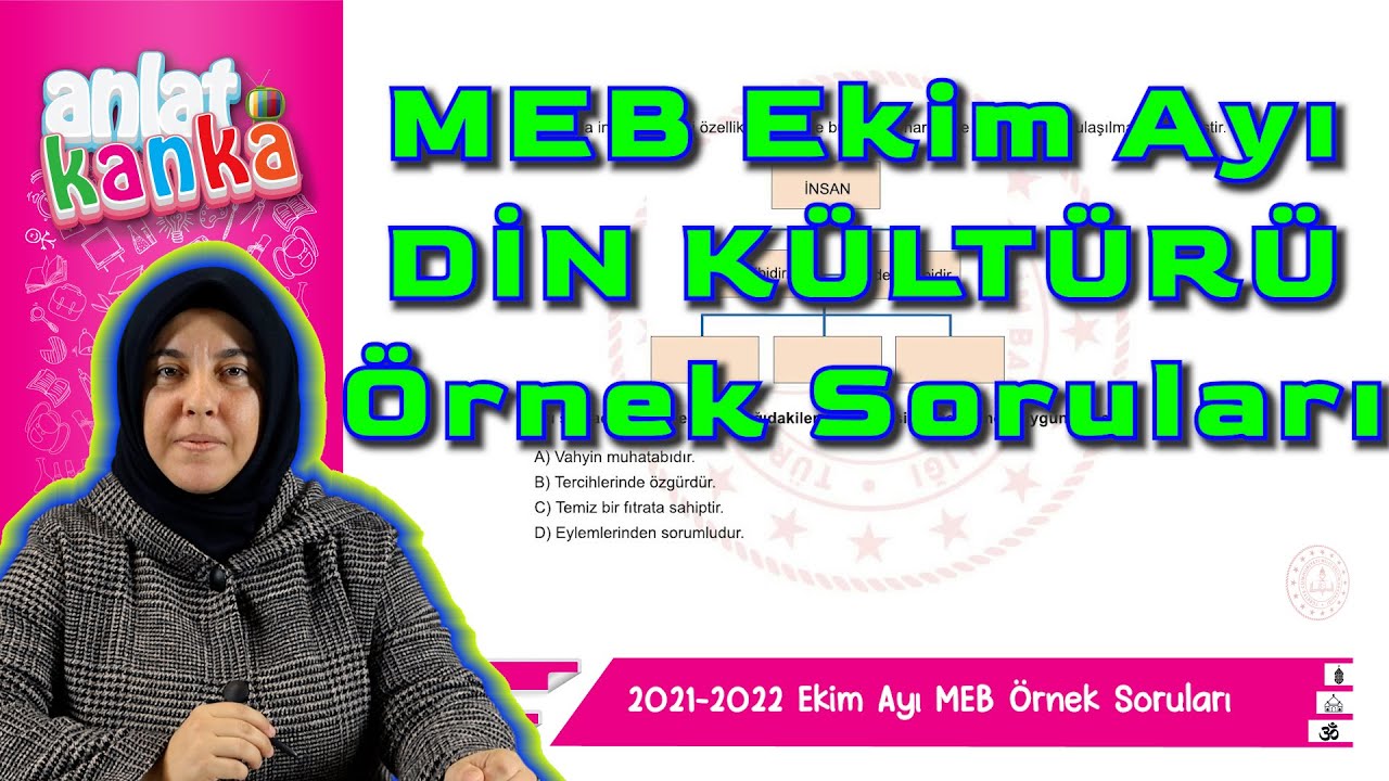 Ekim Ayı Örnek Sorular Din Kültürü LGS 2022