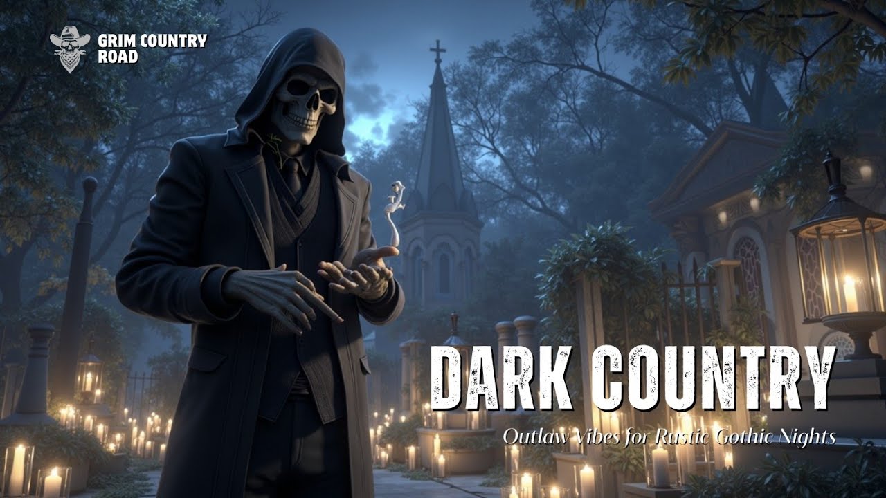 Midnight Ballads - Dark Country & Outlaw Vibes for Rustic Gothic Nights ~ Grim Country Roads