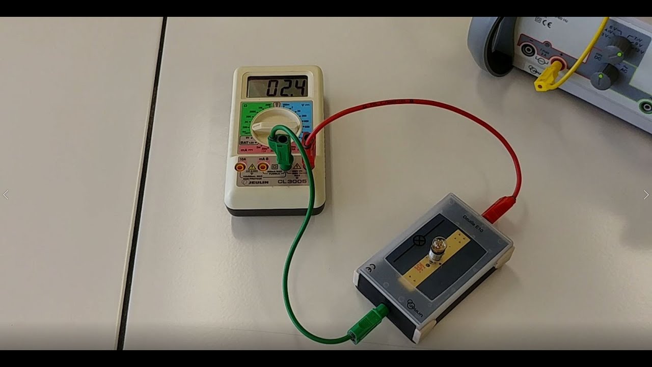 Mesurer la r&eacute;sistance &eacute;lectrique - Utilisation de l'ohmm&egrave;tre