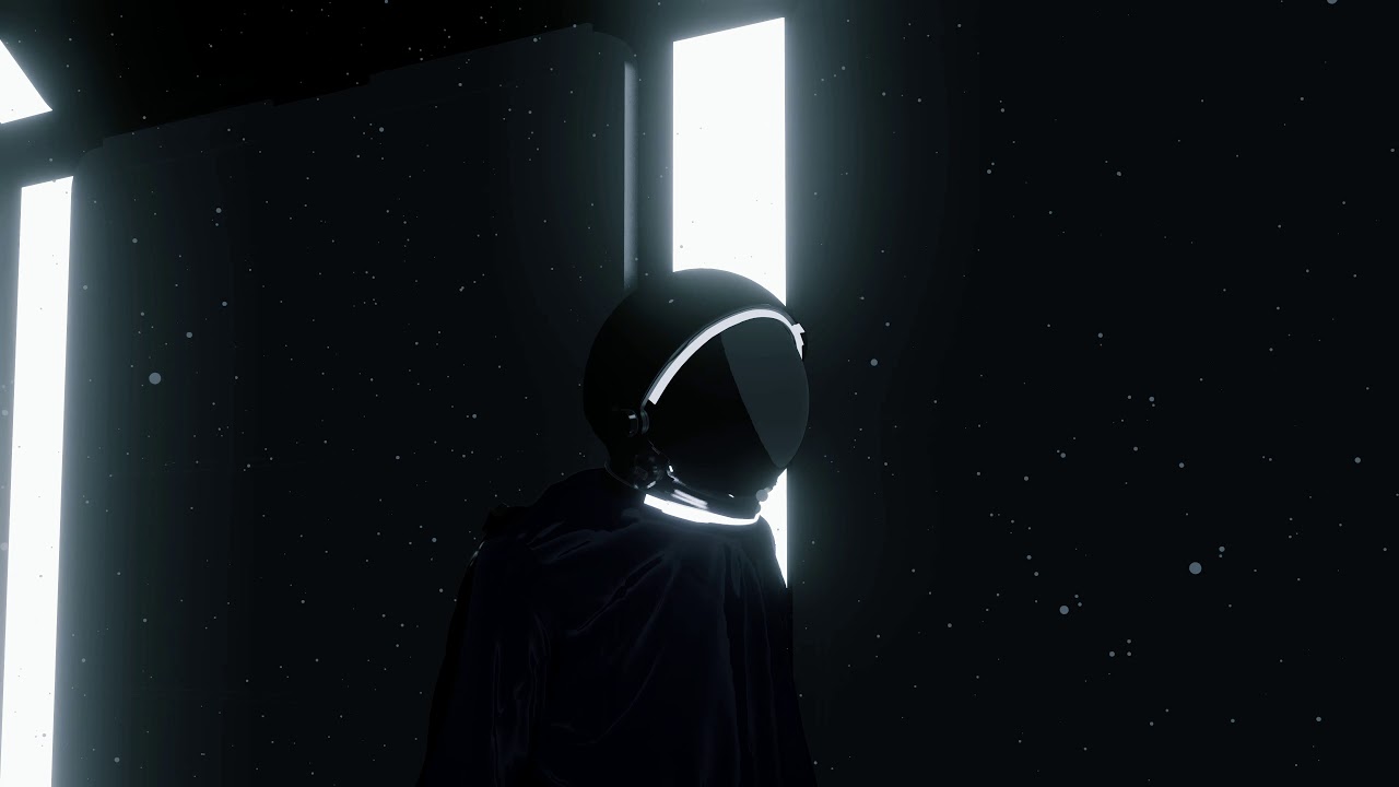 Astronaut in Space Loops | 4K Royalty-Free Background Video