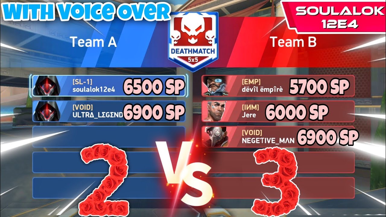 2 VS 3 🔥 | Epic Vs Challenge Against Three Badass Players | Mech Arena Robot Showdown #vs #2vs3