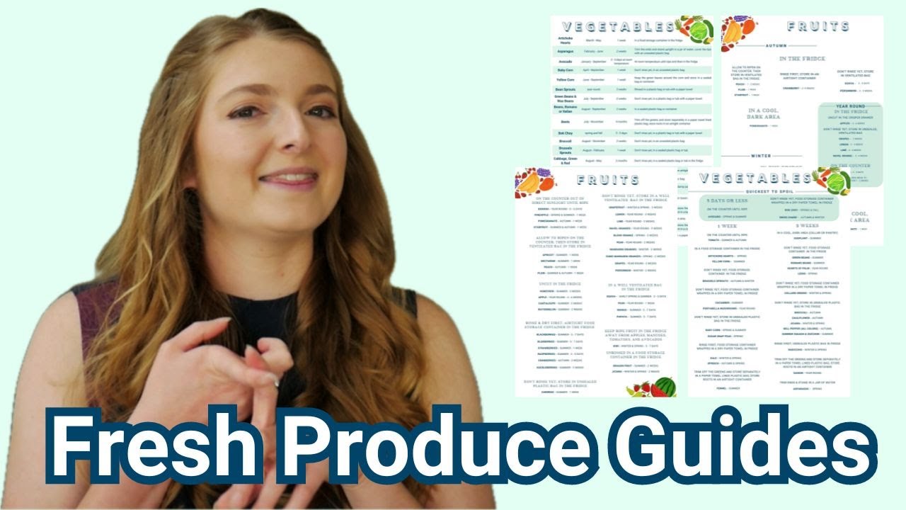 How to Store Seasonal Fresh Produce