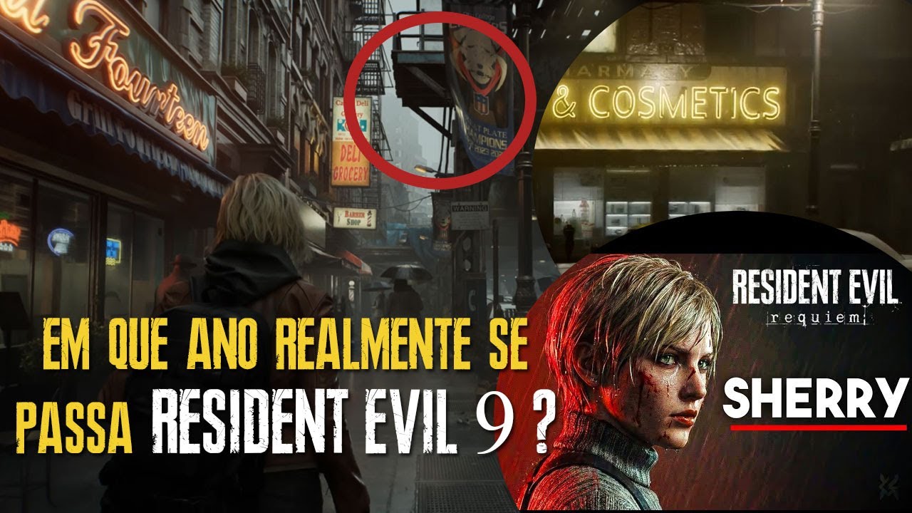 Diretor de RE 9 Mentiu? Não é MAIS 2028? Comentando e Teorizando as Novas Cenas - CORTES DA LIVE #1