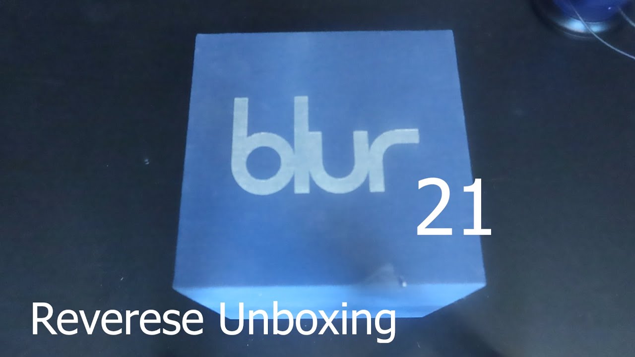 Blur 21 unboxing. This is a reverse unboxing of the July 30, 2012 release of the Blur Box set.