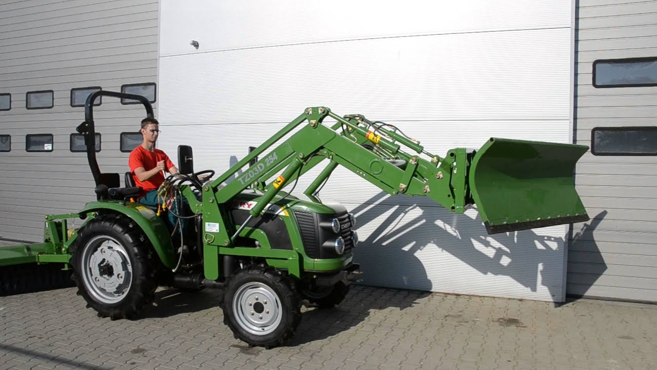Tolólap, Hótolólap - CHERY traktor és CHERY tolólap működési bemutató