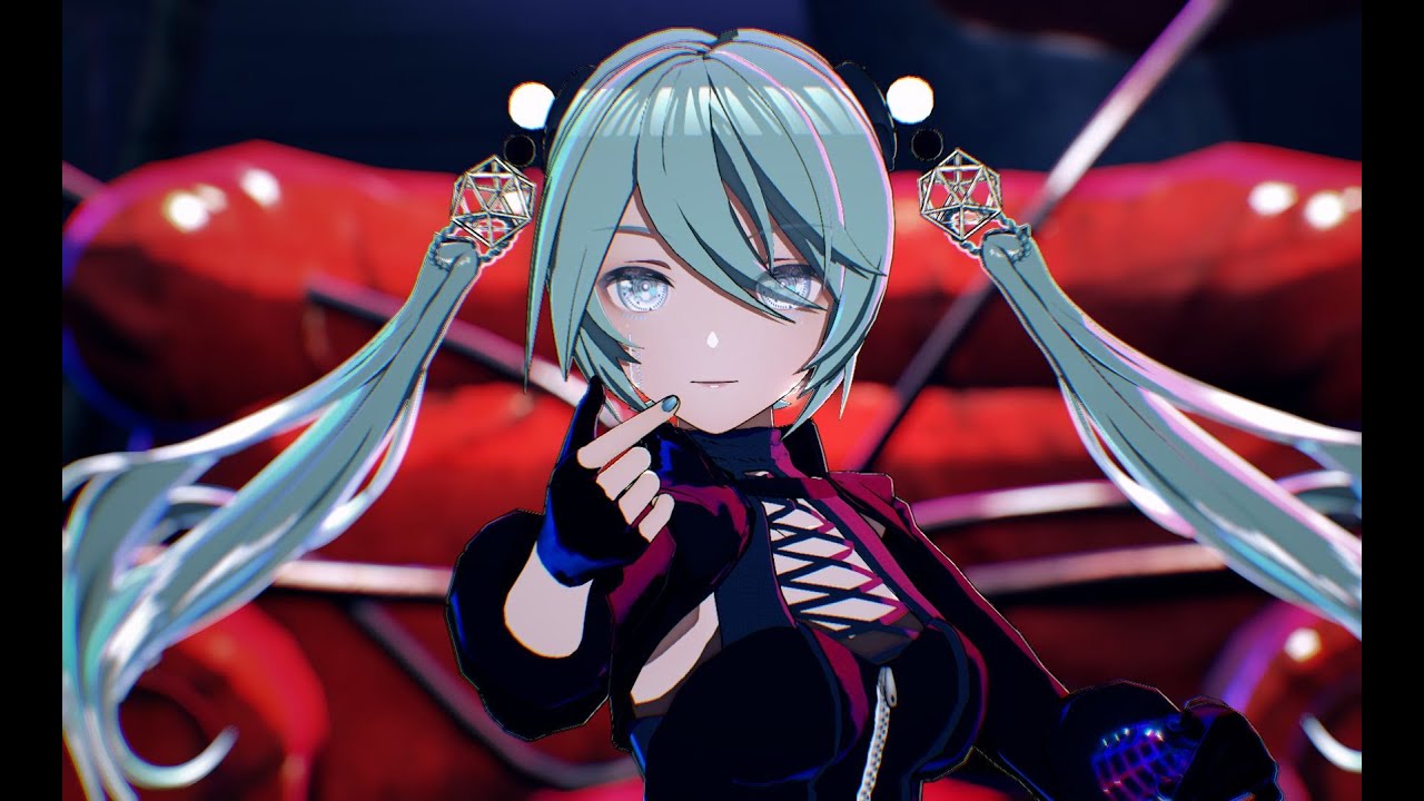 【VOCALOID MMD／4K／60FPS】Hatsune Miku【ヒアソビ】
