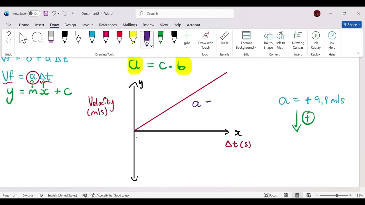 Grade 12 Vertical Projectile Motion (Graphs)