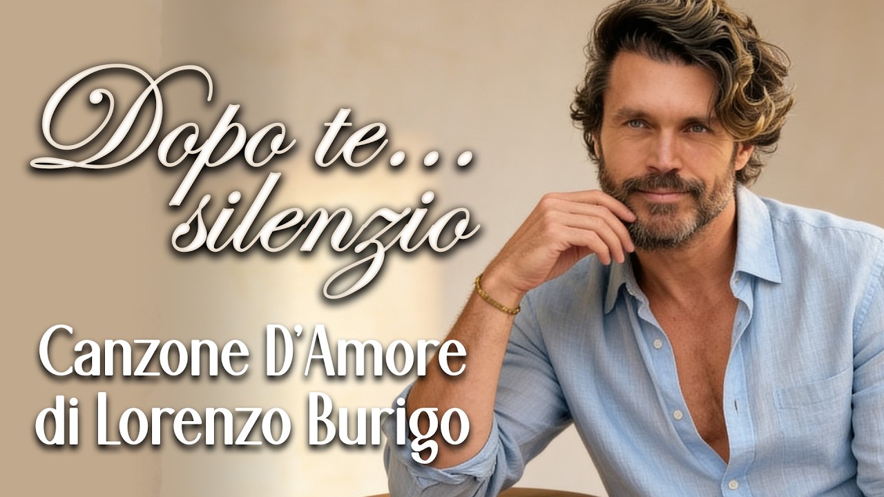 🎵 Una canzone per chi sente il silenzio… dopo aver amato davvero –  Canzone D'Amore - Lorenzo Burigo