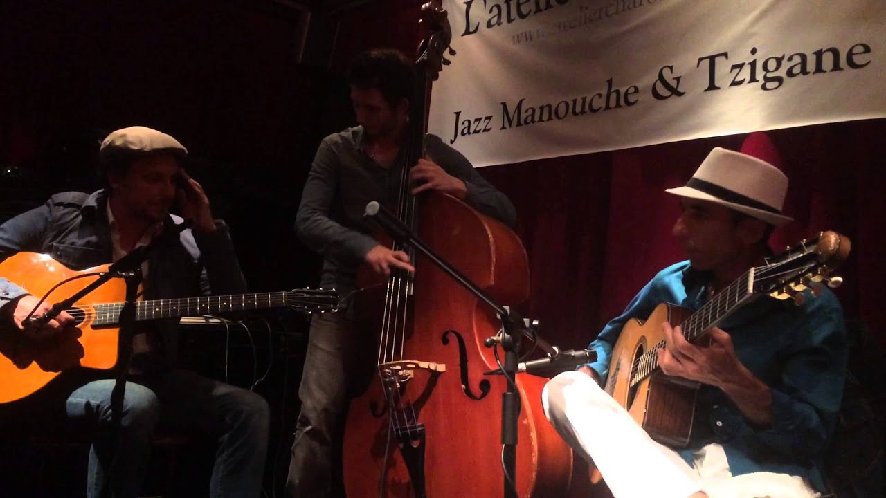 Angelo Debarre, Adrien Moignard, William Brunard perform 