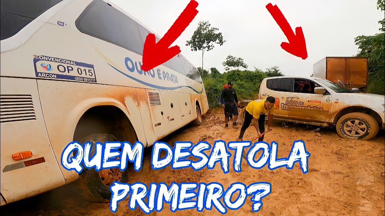 FORÇA NACIONAL E ÔNIBUS ATOLADOS, QUEM SAI PRIMEIRO?