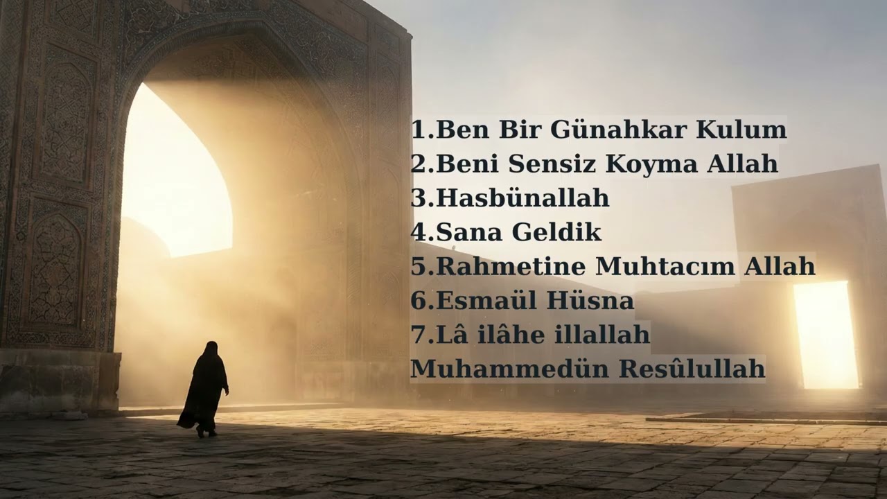 Ağlatan Tasavvuf İlahileri 🕌 | Rahmetine Muhtacım Allah (7 Eser Tek Videoda)