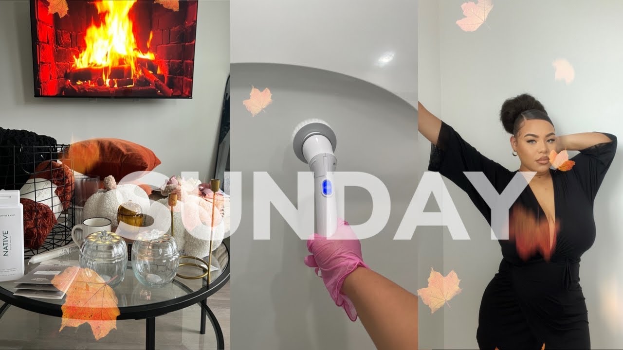 SPEND THE DAY WITH ME *FALL SHOPPING* | Running Errands, cleaning & decorating my apartment!