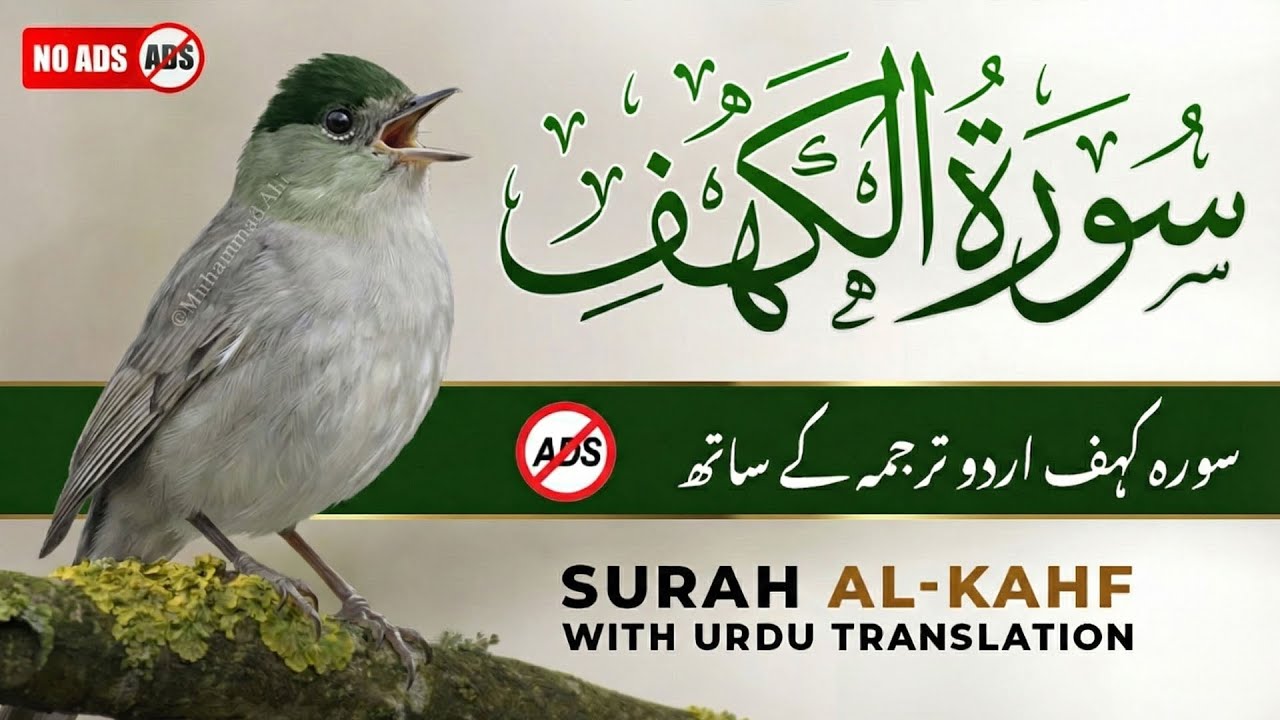 Quran Tilawat Surah Kahf | Emotional Recitation with Urdu & Hindi Translation | Surah Al-Kahf | 09