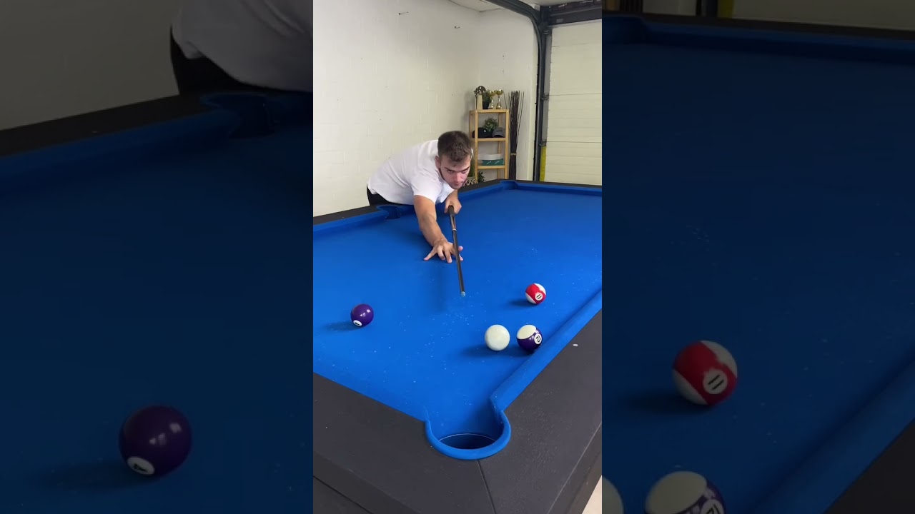 Satisfying 6 ball pool drill 🧘🍀#billiards #drill #shorts #8ballpool #poolbilliards #pooldrill