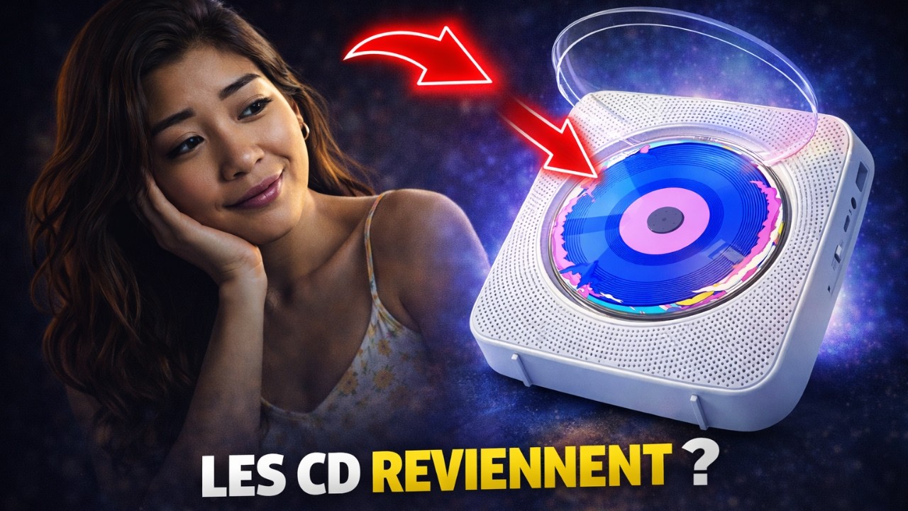 Kegaudio Y-01 - Le retour du lecteur CD en 2026 ? Moins de 40€ et c'est révolutionnaire?!