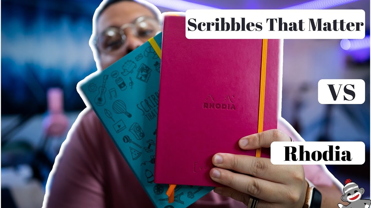 Scribbles That Matter против Rhodia | ПОЛНЫЙ ТЕСТ И ОБЗОР РУЧКИ | ThatJournalingGuy