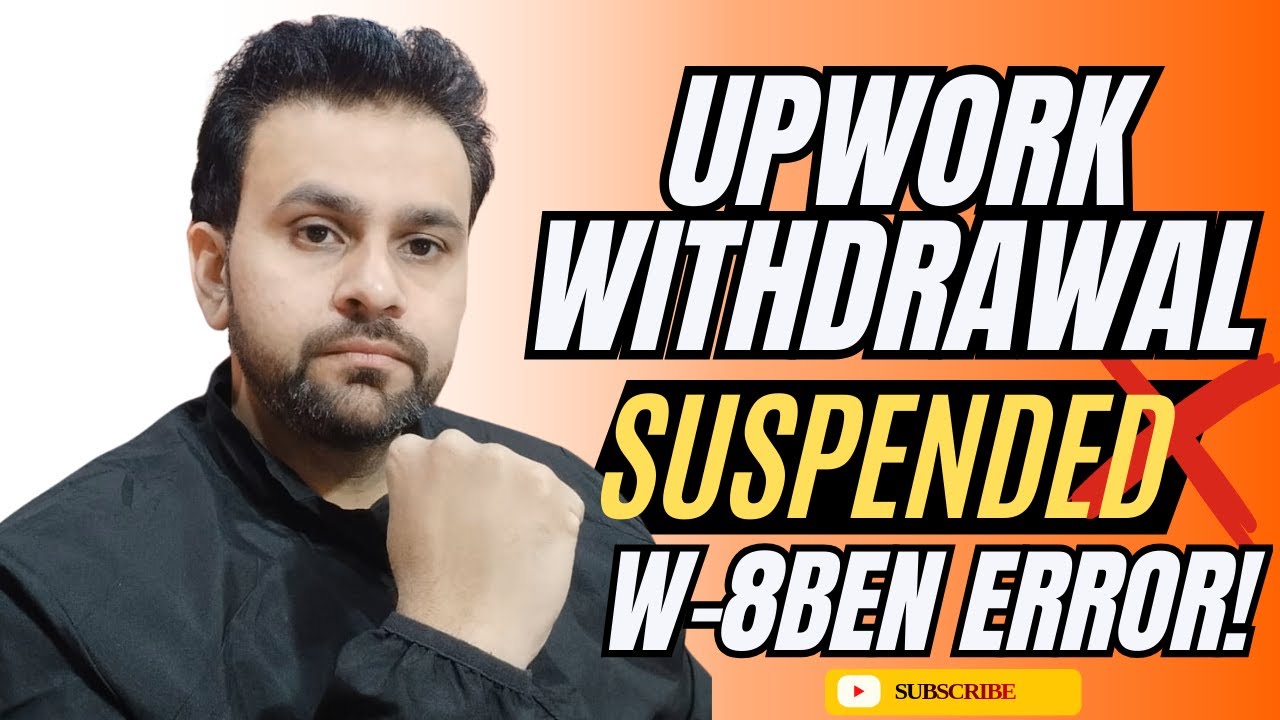 Upwork Tax Information Invalidated ❌ | W-8BEN Error Fix | Withdrawal Restore 2026 Hindi