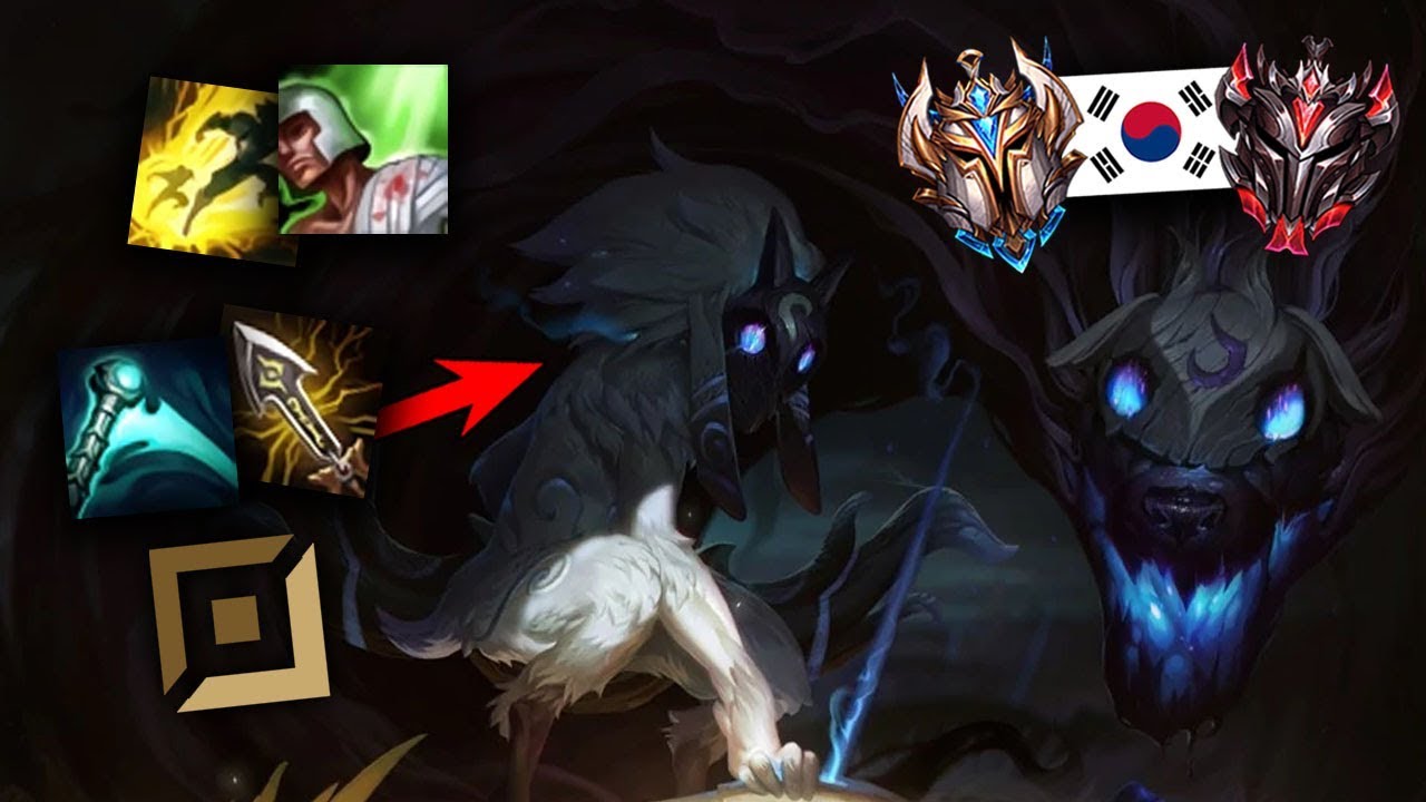 7 Weird Troll Builds from Korean Challenger Grandmaster that actually work! KINDRED ADC?!
