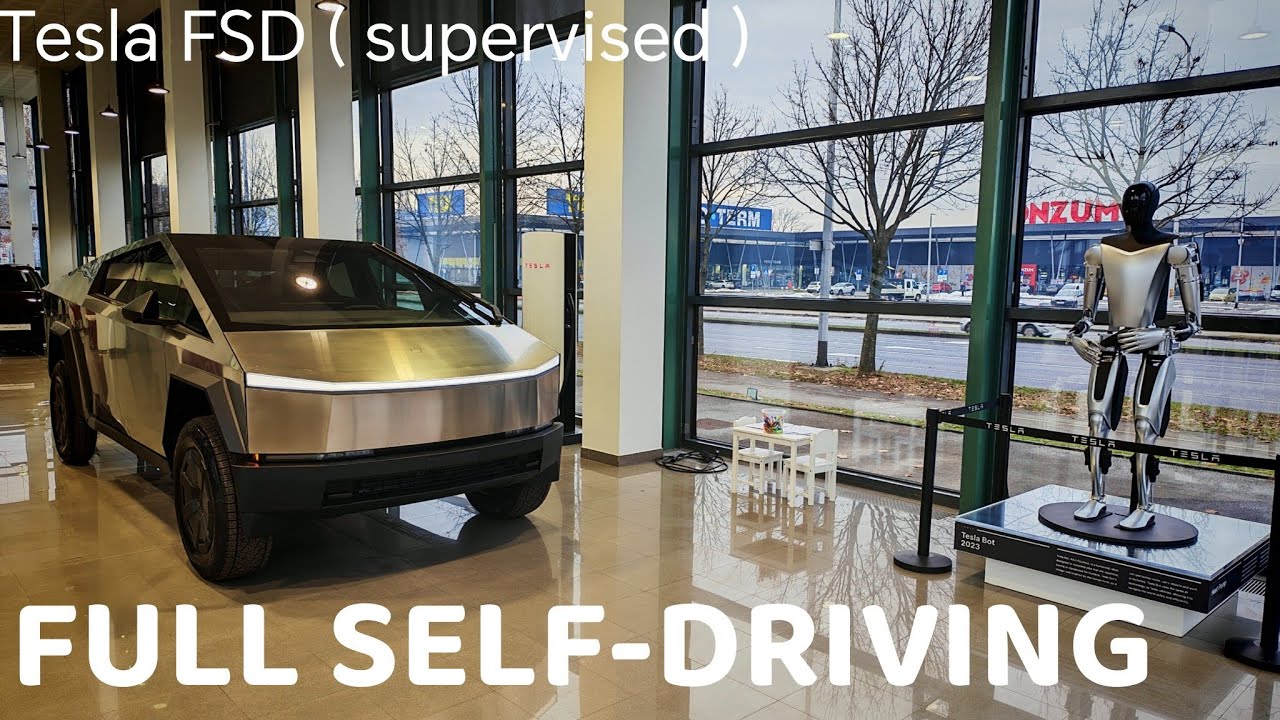 Tesla FSD Croatia ( full self-driving supervised ) 
