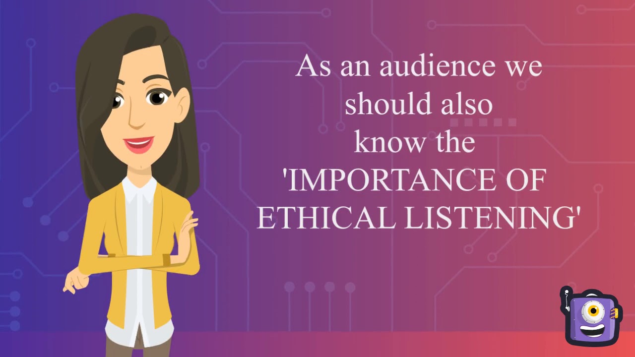 Ethics in public speaking