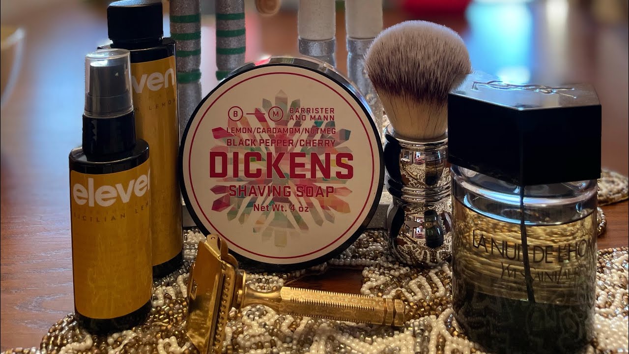 Wetshaving: First Time with an Ever-Ready Single Edge Razor, Barrister and Mann Dickens