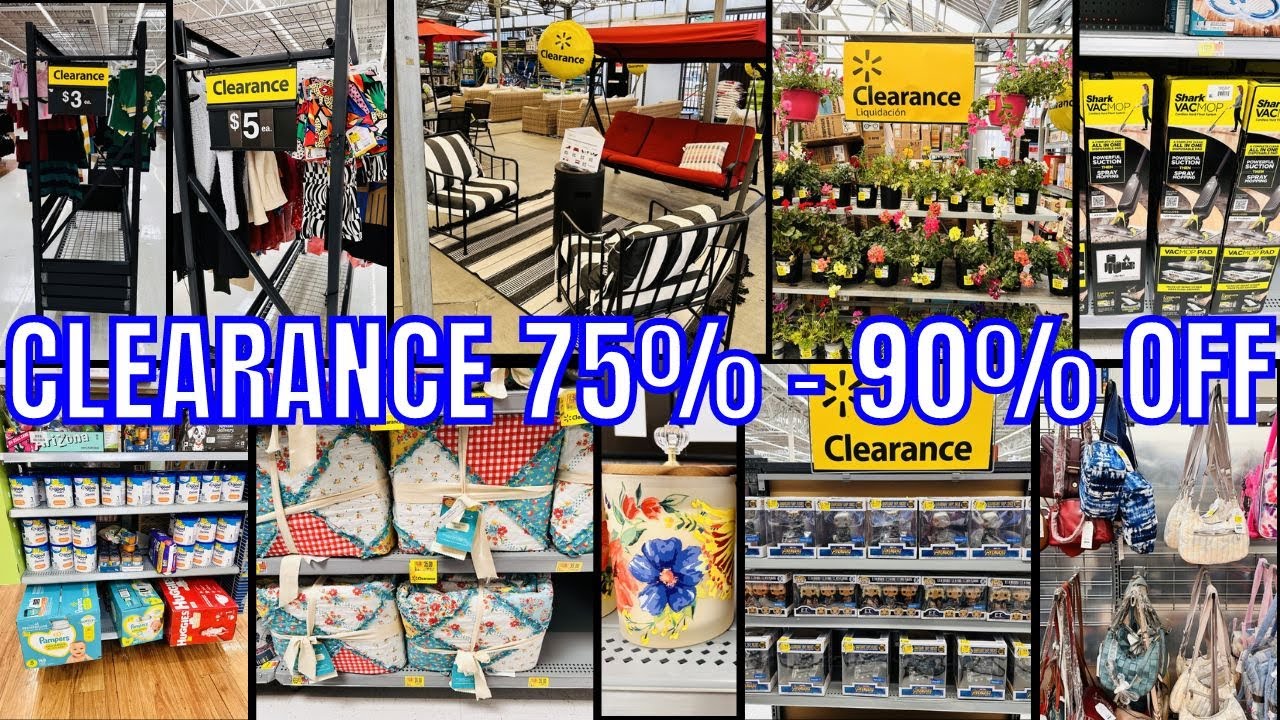 WALMART CLEARANCE | RUN DEALS! | WALMART STOREWIDE CLEARANCE 75% - 90% |SHOP W/ME| #walmartclearance
