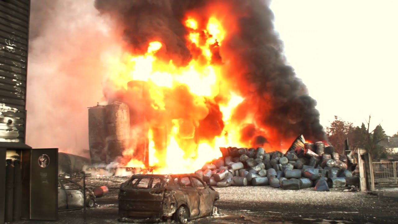 Incendie et explosion  Meuzac minerva oil