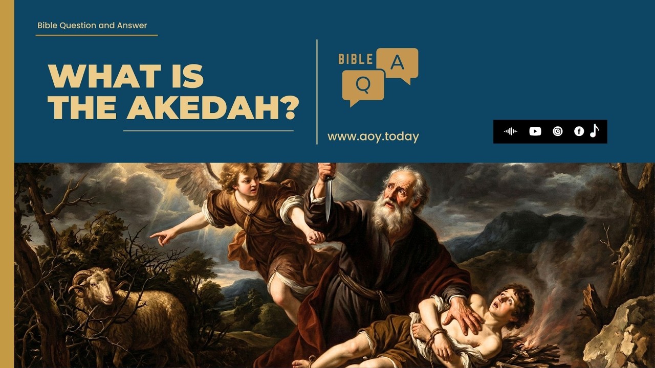 BQA 191- What Is The Akedah? #biblequestions #BQA #Akedah #binding #AbrahamandIsaac #Hineni #hereIAm