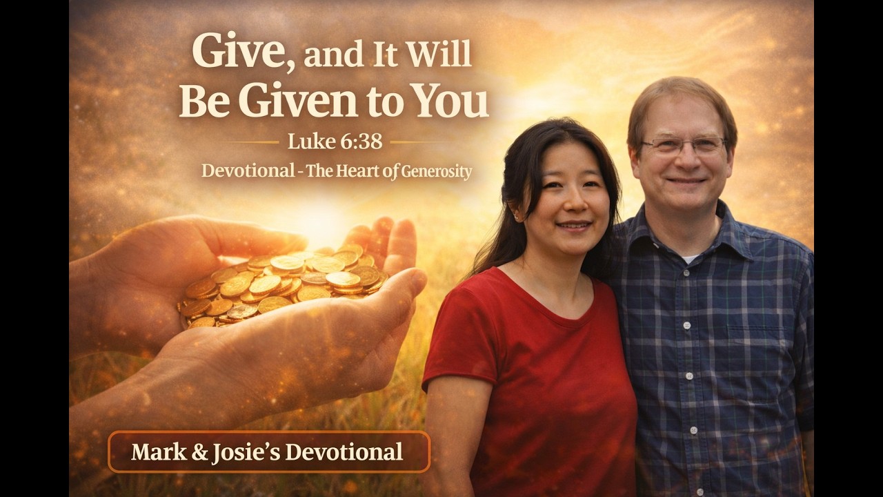 “Give, and It Will Be Given to You | Luke 6:38 Devotional – The Heart of Generosity”