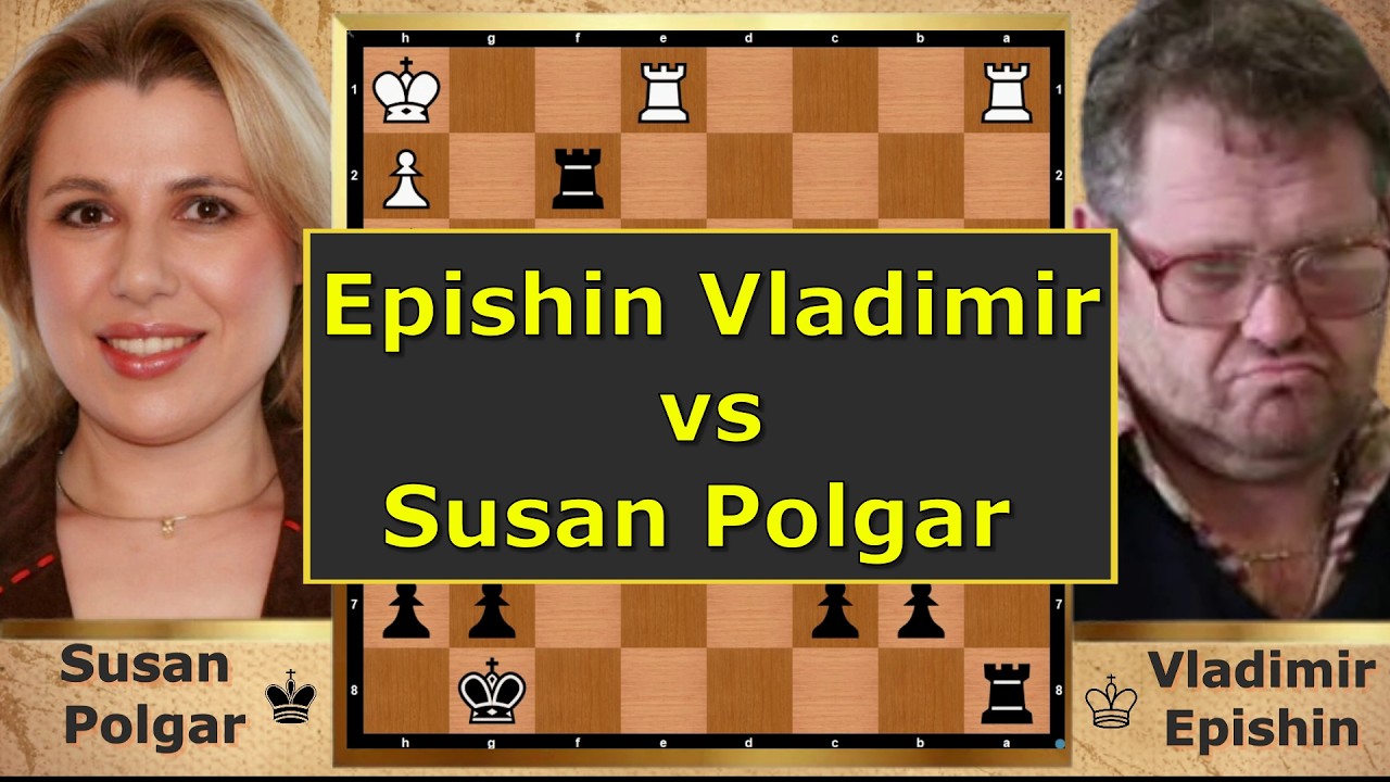 SUSAN POLGAR vs EPISHIN – Brilliant Queen’s Gambit Battle! ♟️🔥 #SusanPolgar #Epishin #ChessLegends
