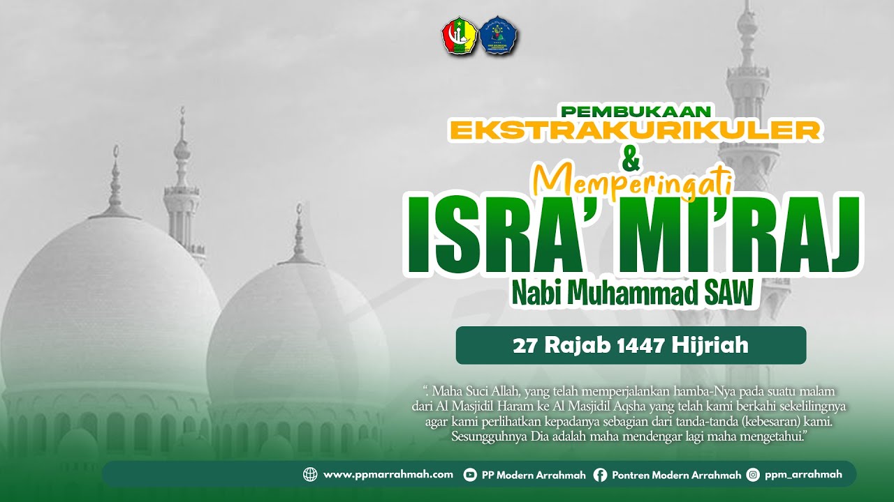 🔴LIVE |  ISRA' MI'RAJ NABI MUHAMMAD SAW