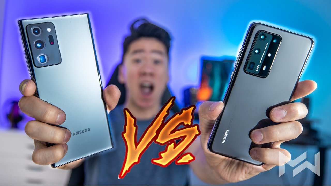 Galaxy Note 20 Ultra vs Huawei P40 Pro Plus - ULTIMATE 4K VIDEO TEST!
