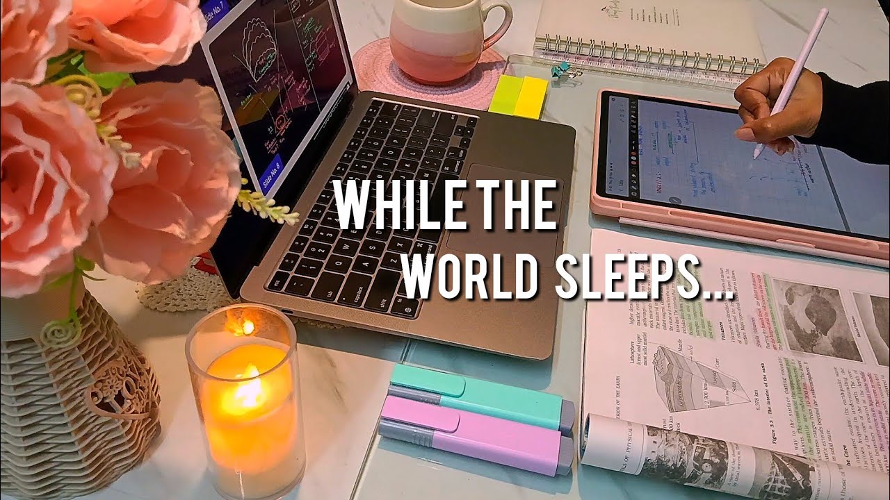 Late Night🌙 Study with me | 2 hours | 50-10 pomodoro | upsc aspirant |