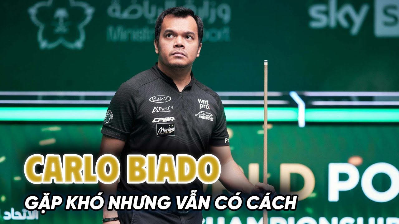 Carlo Biado gặp đối khó nhưng vẫn có cách
