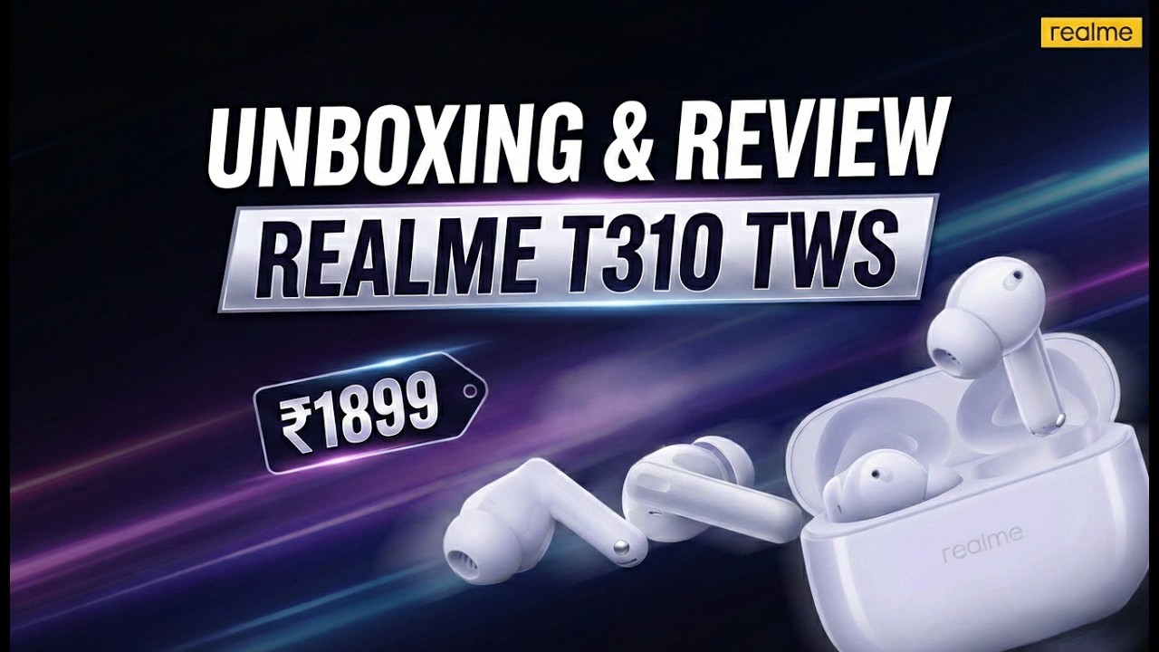 🔥 Realme T310 TWS Unboxing & Honest Review 🎧 | Are These The Best Budget Earbuds? 😲⚡